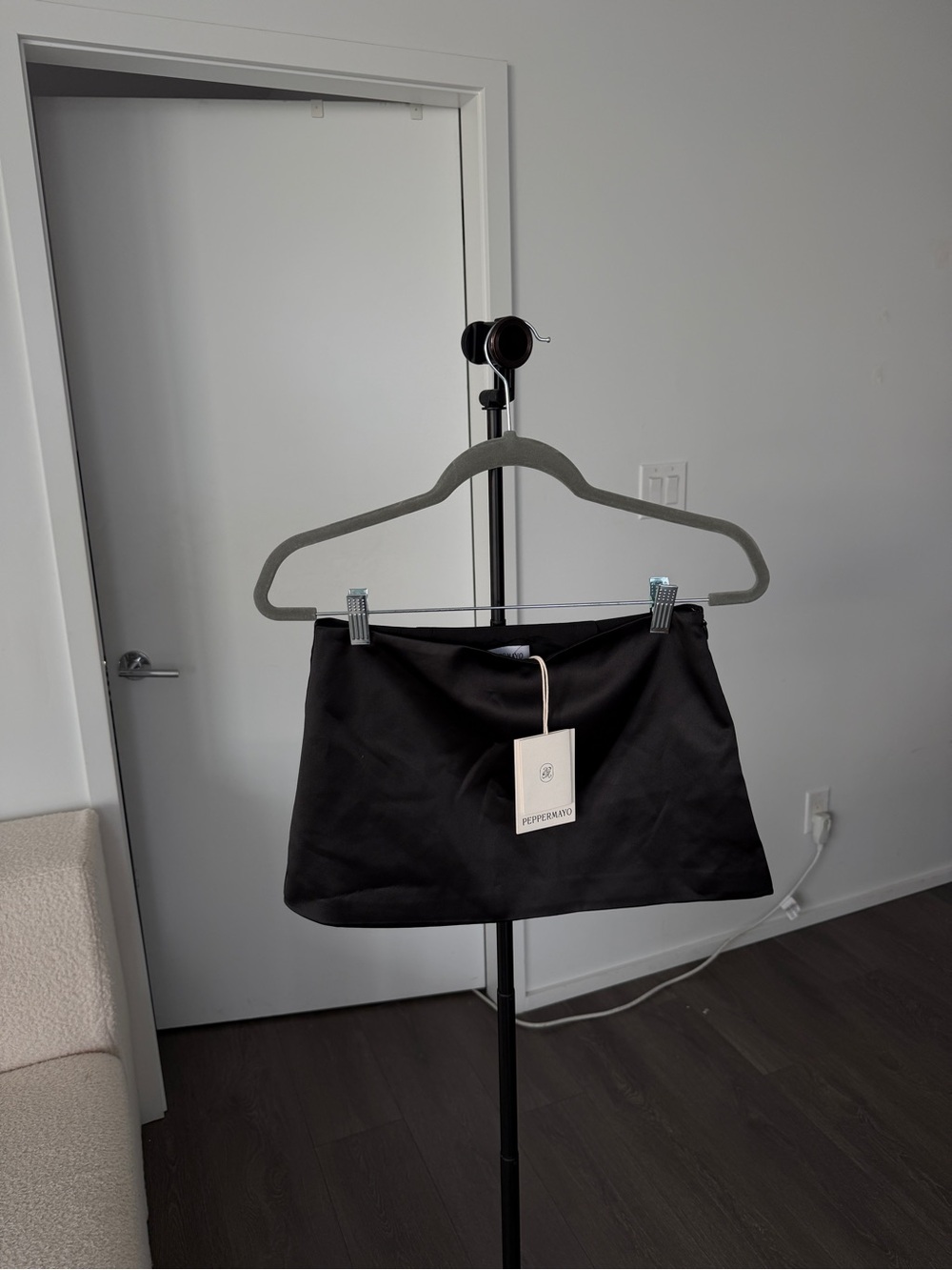 Peppermayo Black Skirt-Inspired Mini